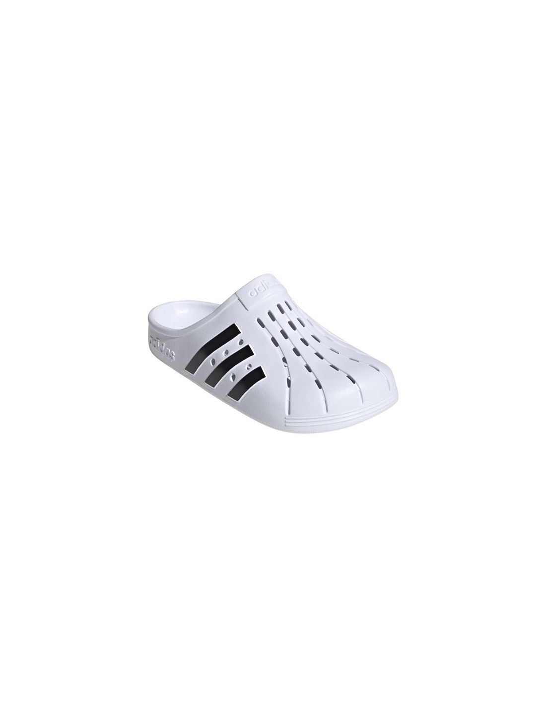 Zueco adidas Adilette White/Black