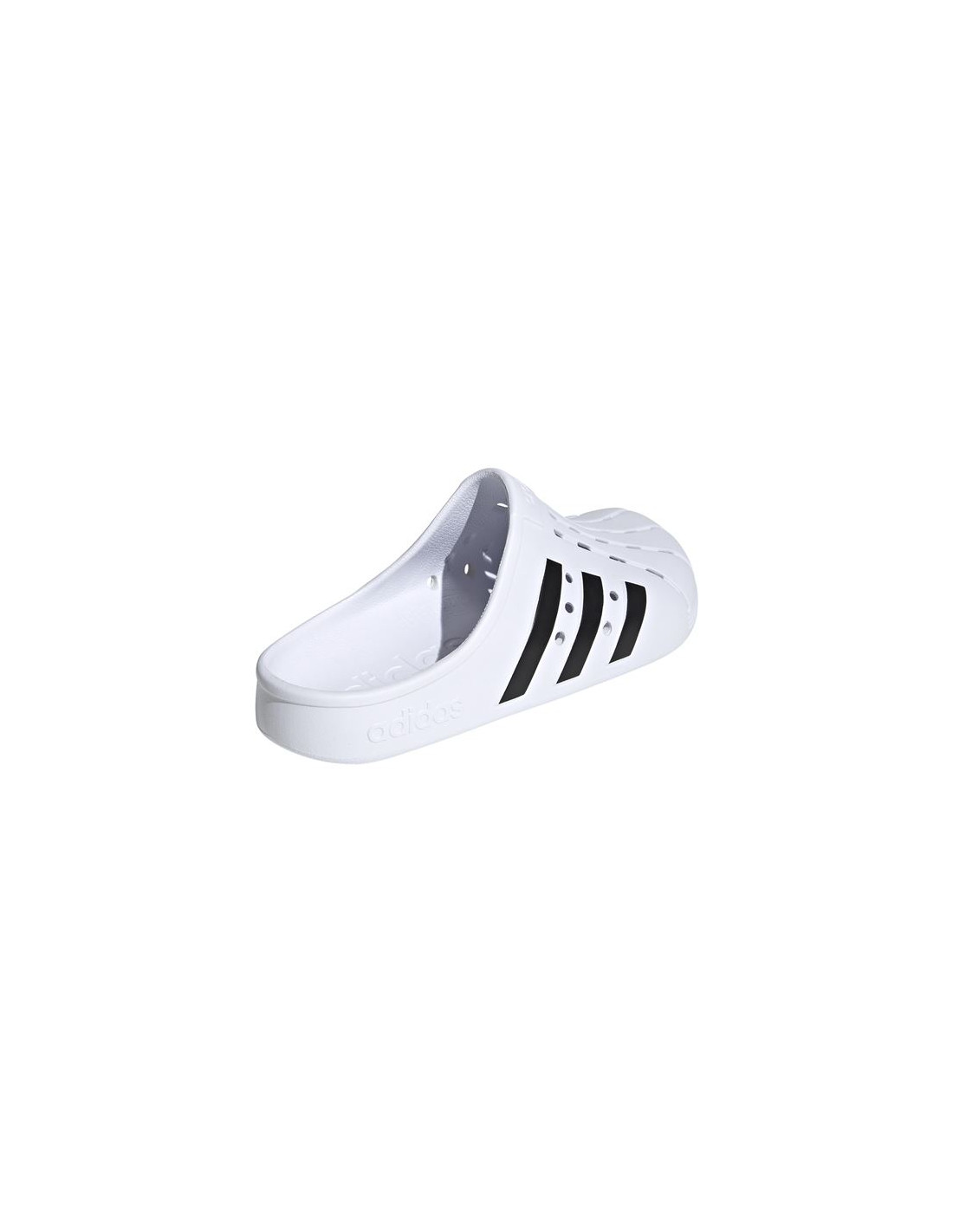 Zueco adidas Adilette White/Black