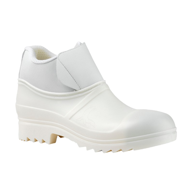 Zuecos blancos altos con añadido Bloodless