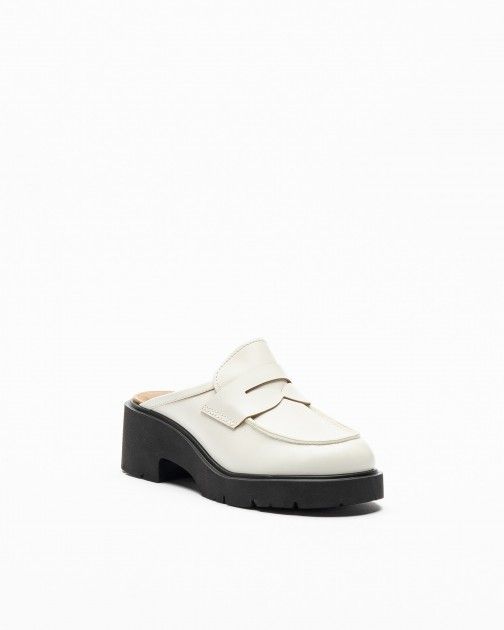 Zuecos Camper Milah Blanco