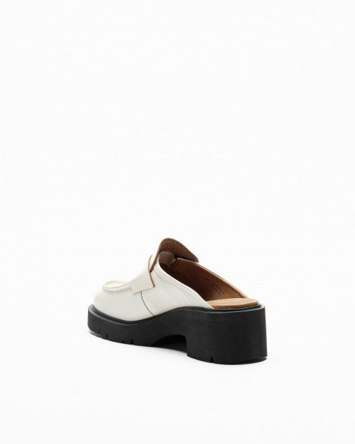 Zuecos Camper Milah Blanco