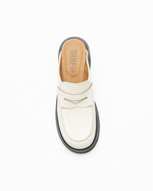 Zuecos Camper Milah Blanco