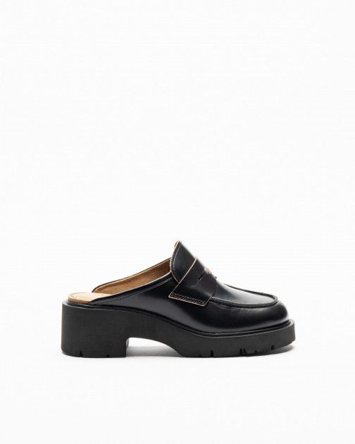 Zuecos Camper Milah Negro