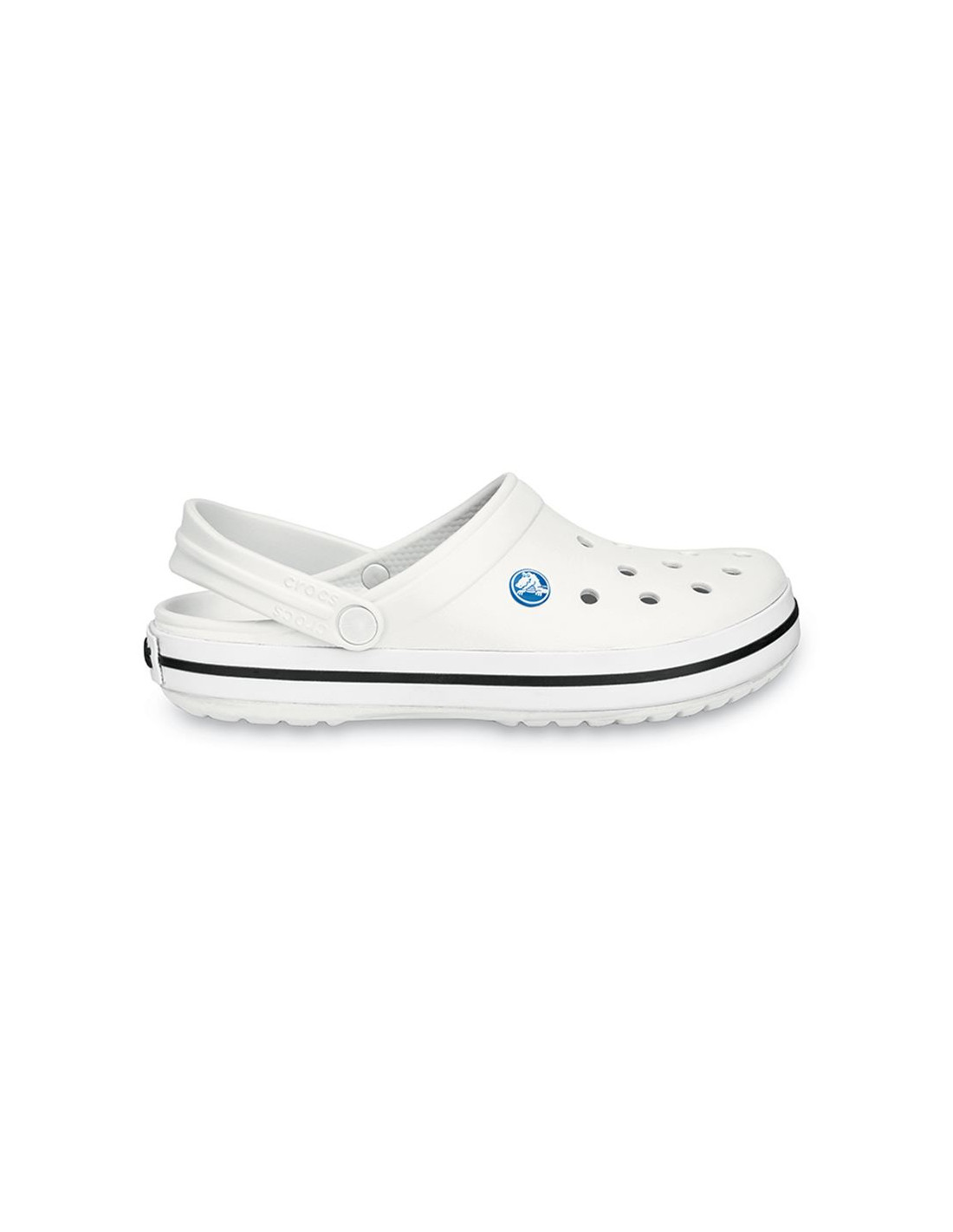 Zuecos Crocs Crocband U White