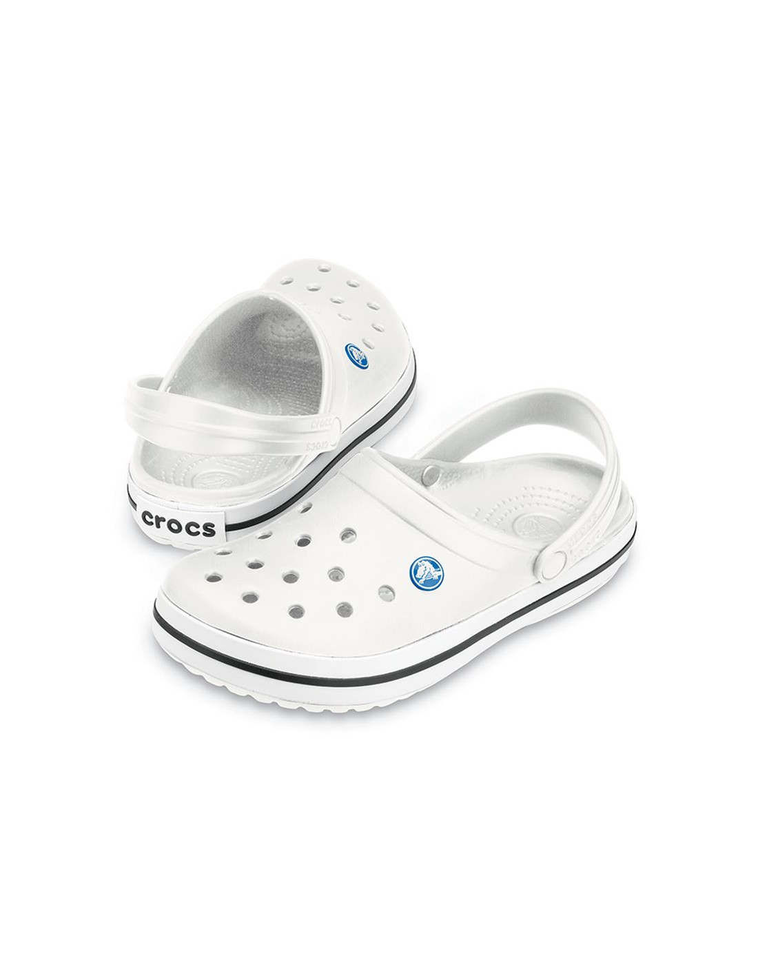 Zuecos Crocs Crocband U White