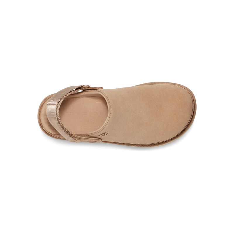 Zuecos para mujer UGG Goldenstar Clog (Driftwood)